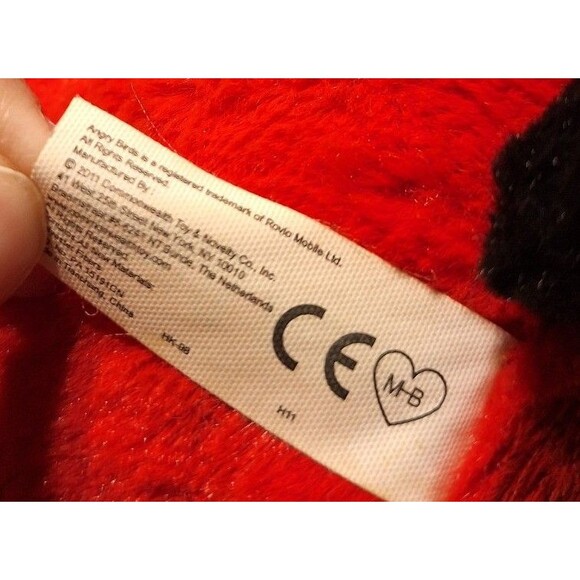 Angry Birds  Jewel Red Pedro Plush Lot Do not Work - Picture 9 of 10